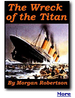 By eerie coincidence, a book published in 1898 warned of the Titanic tragedy 14 years later in 1912.